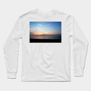 Walk on the Beach at Sunrise Long Sleeve T-Shirt